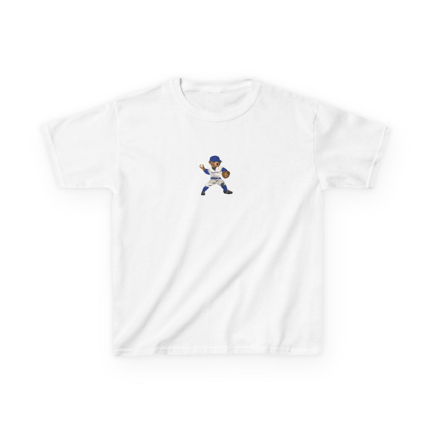 CHICAGO BASEBALL TEDDY BABY TEE