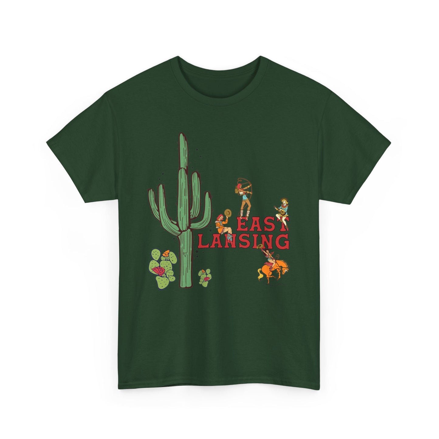 EAST LANSING WESTERN SCENE T-SHIRT