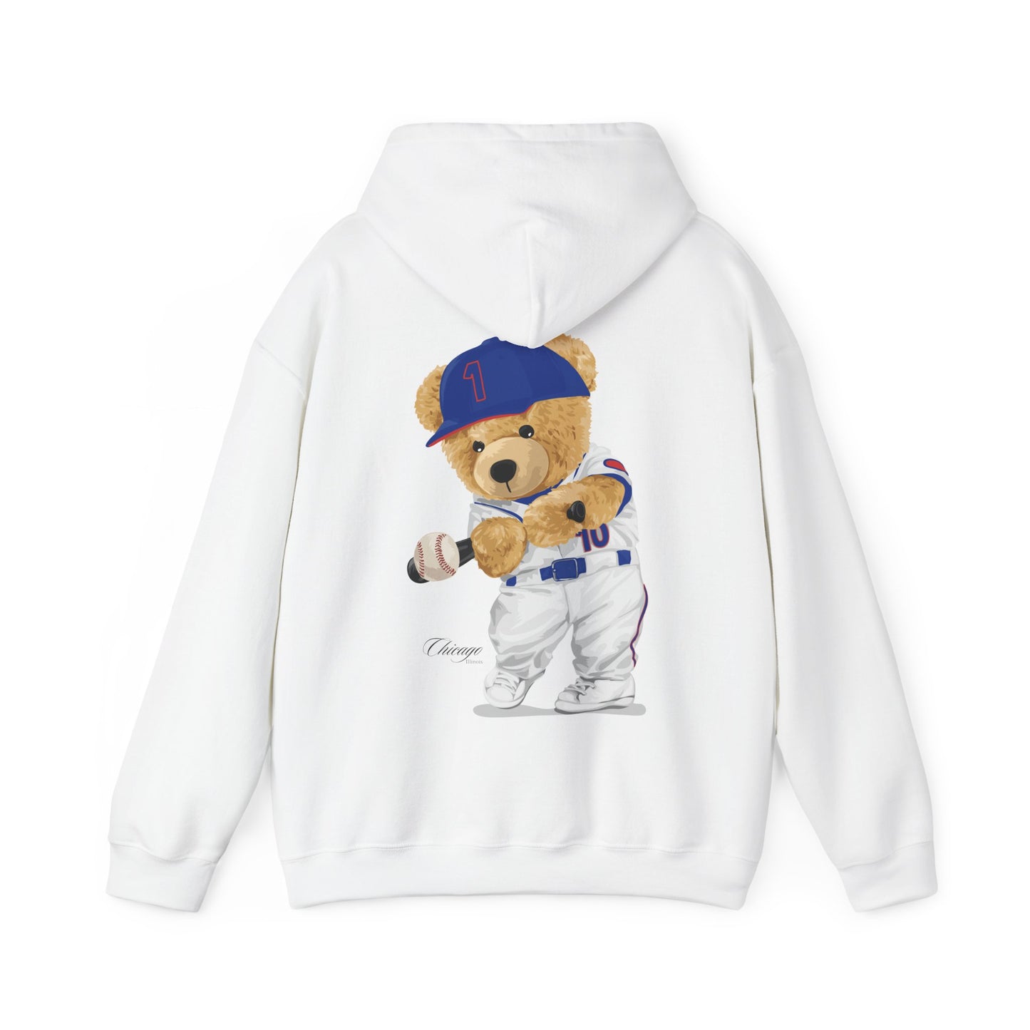 CHICAGO BASEBALL TEDDY HOODIE