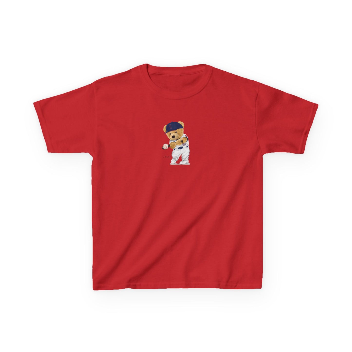 BOSTON BASEBALL TEDDY BABY TEE