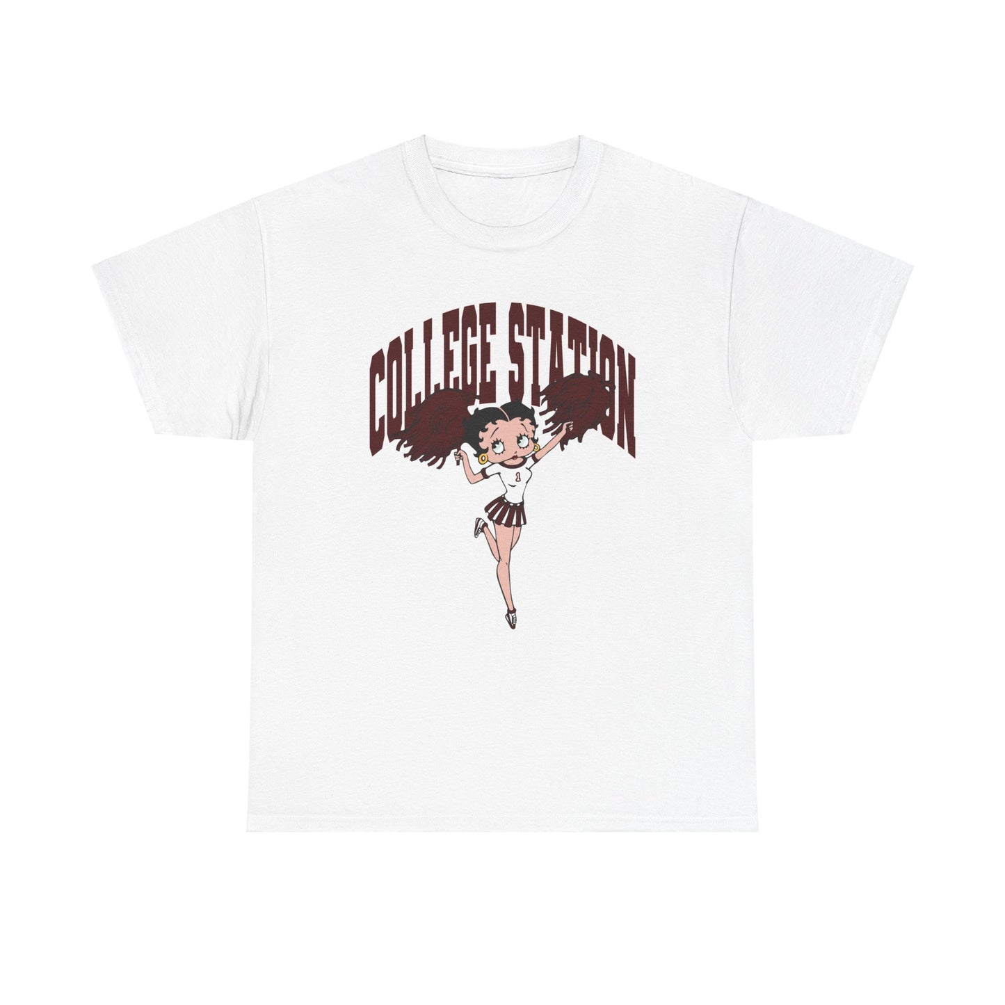 COLLEGE STATION BETTY BOOP T-SHIRT