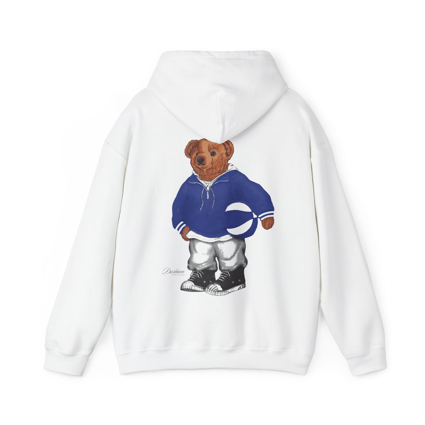 DURHAM NORTH CAROLINA BASKETBALL TEDDY HOODIE