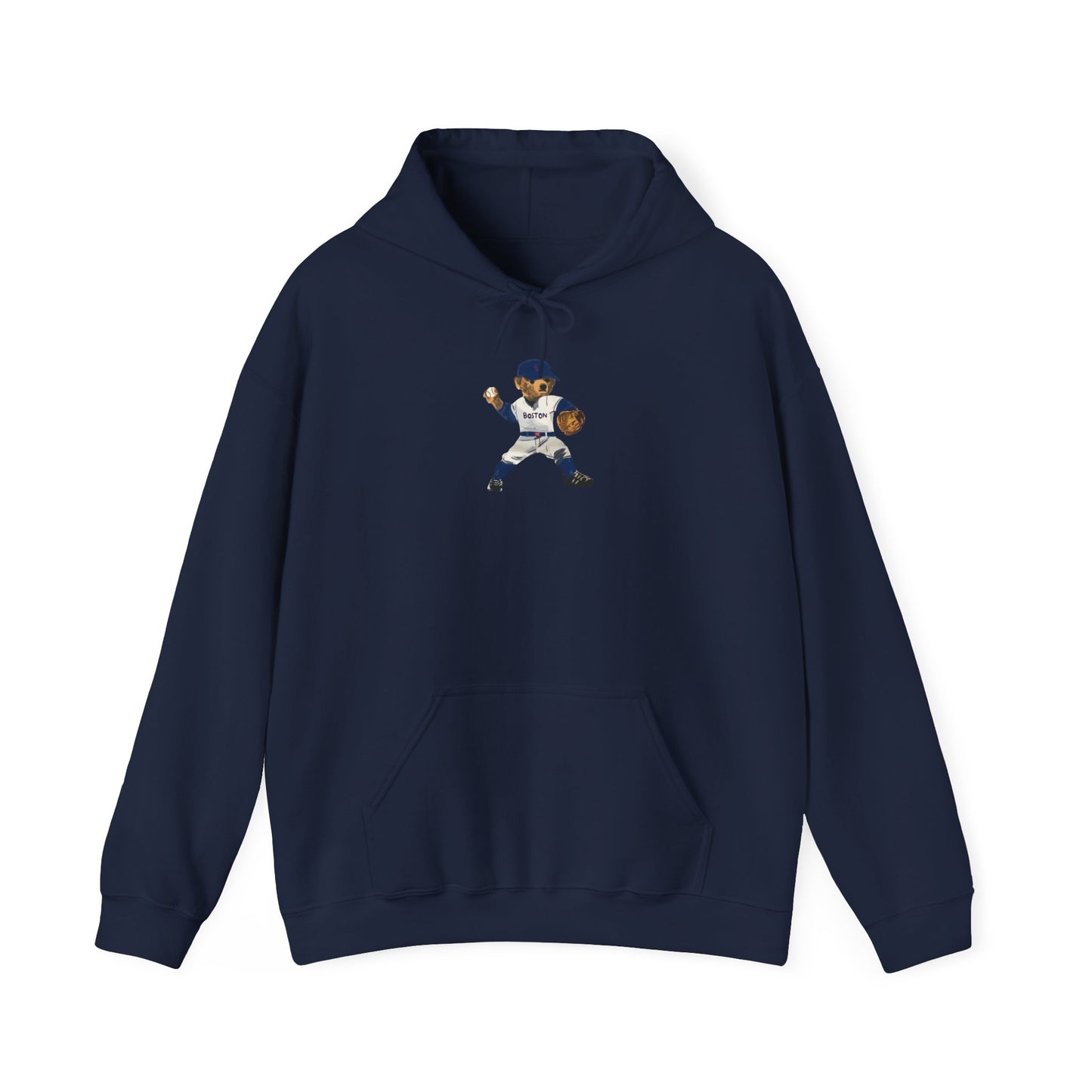 BOSTON BASEBALL TEDDY HOODIE