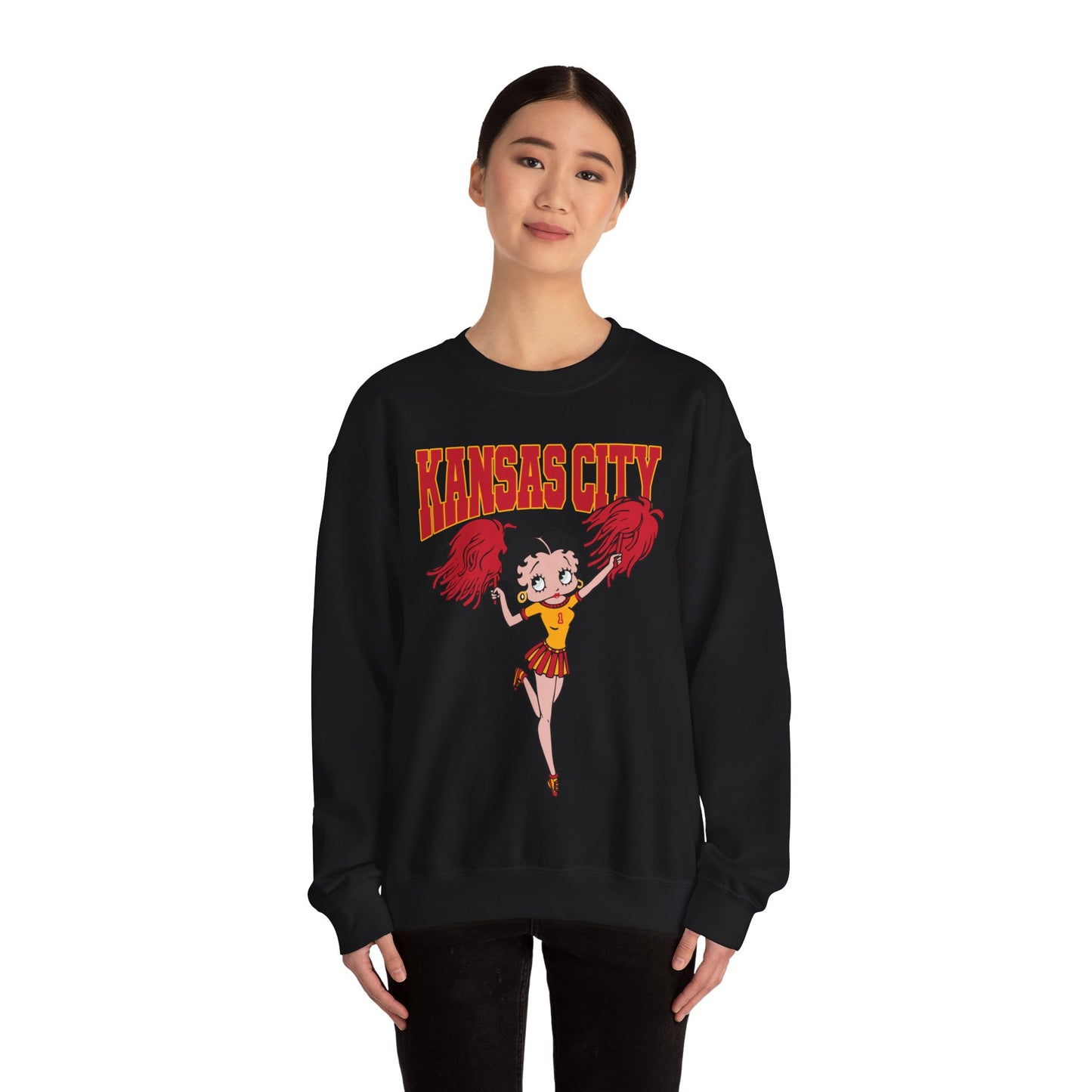 KANSAS CITY BETTY BOOP SWEATSHIRT