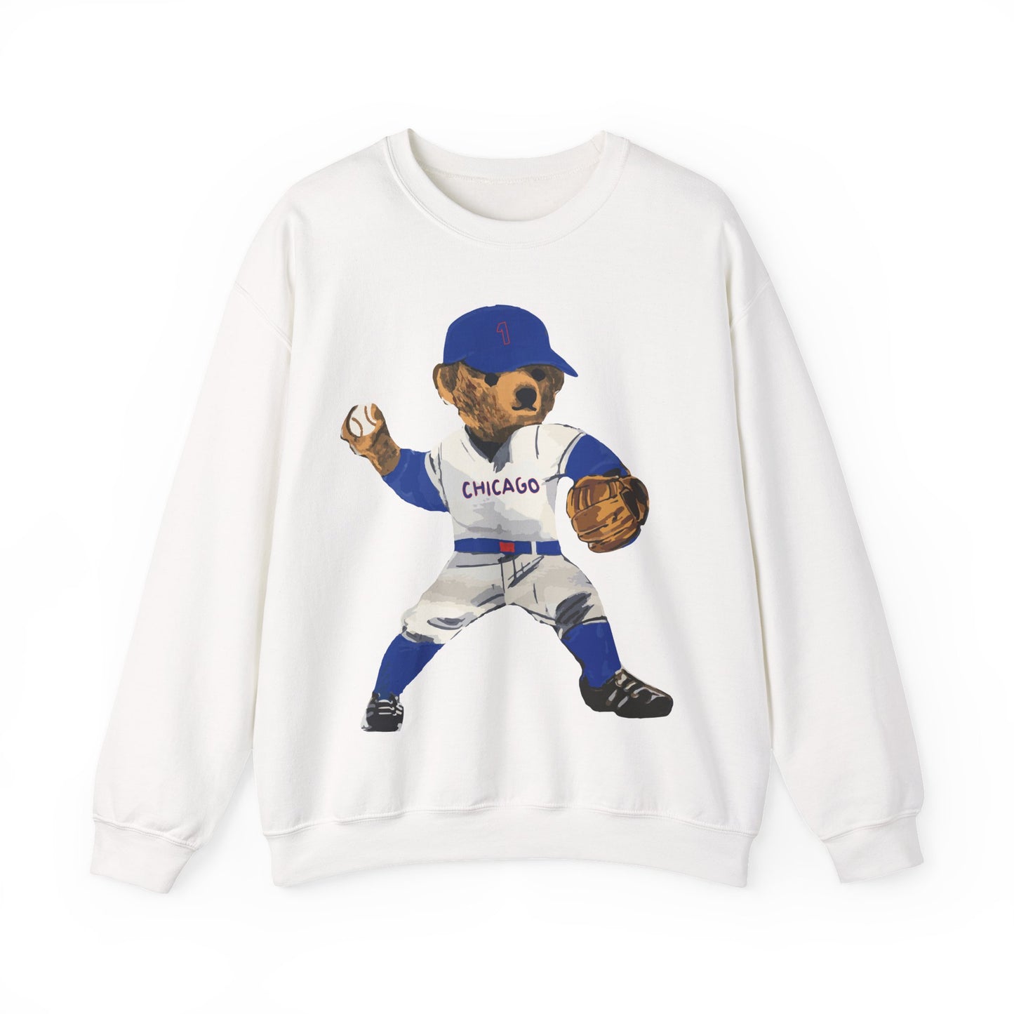 CHICAGO BASEBALL TEDDY SWEATSHIRT