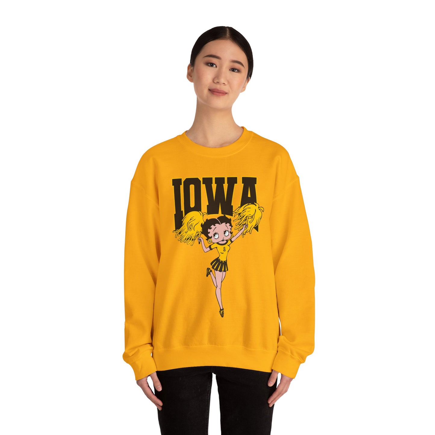 IOWA BETTY BOOP SWEATSHIRT
