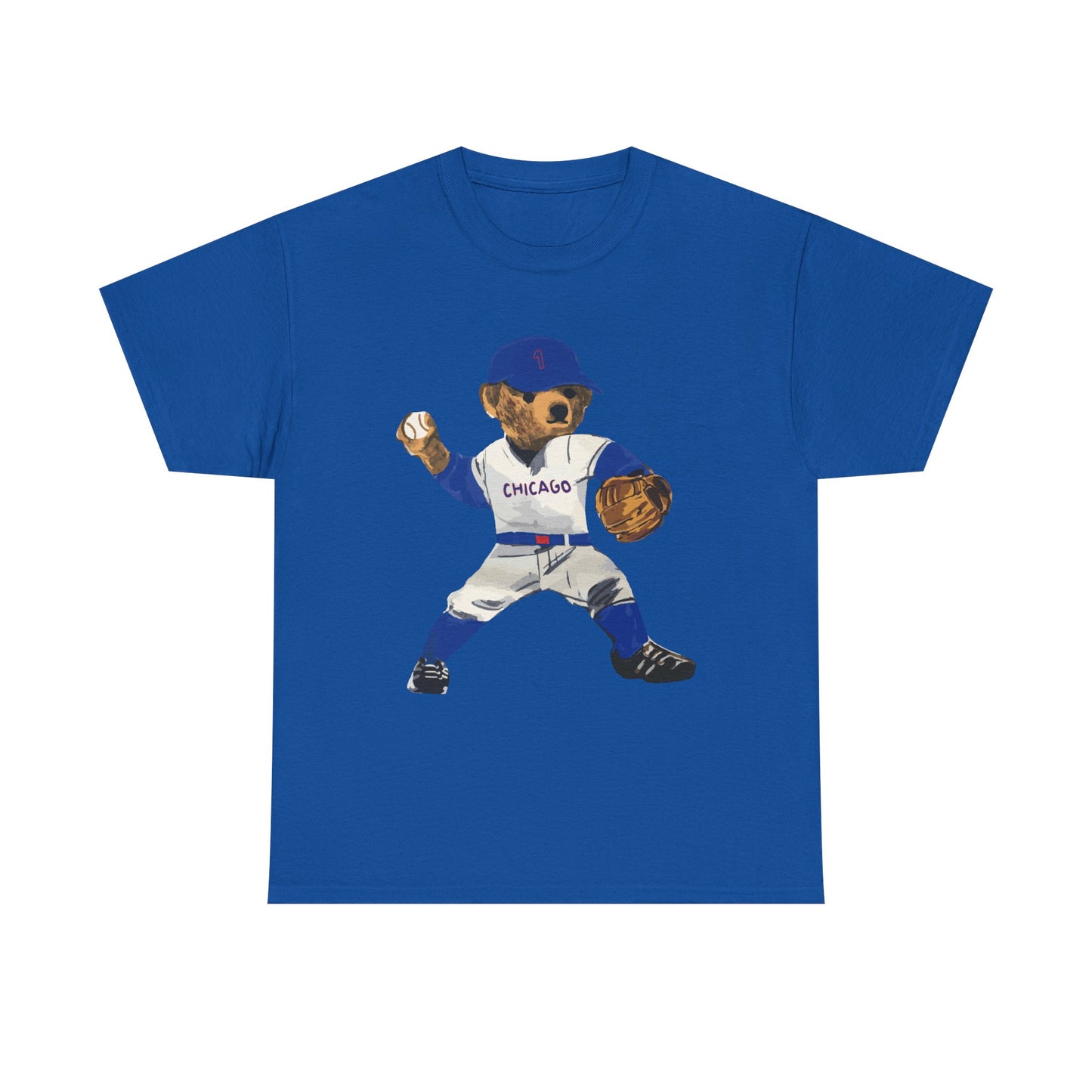 CHICAGO BASEBALL TEDDY T-SHIRT
