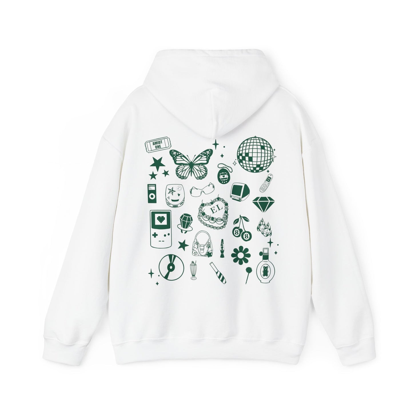 EAST LANSING COLLAGE HOODIE