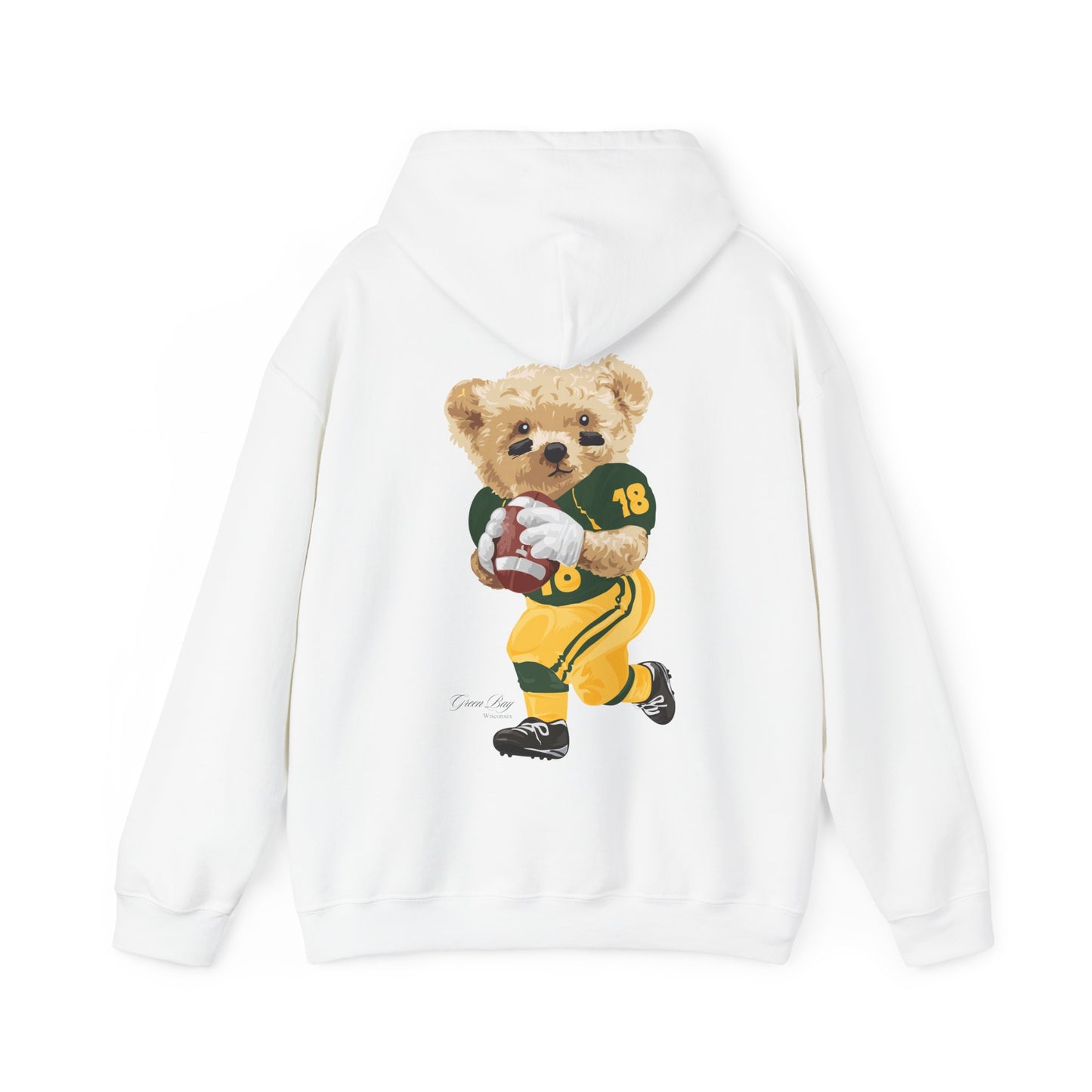 GREEN BAY WISCONSIN TEDDY HOODIE
