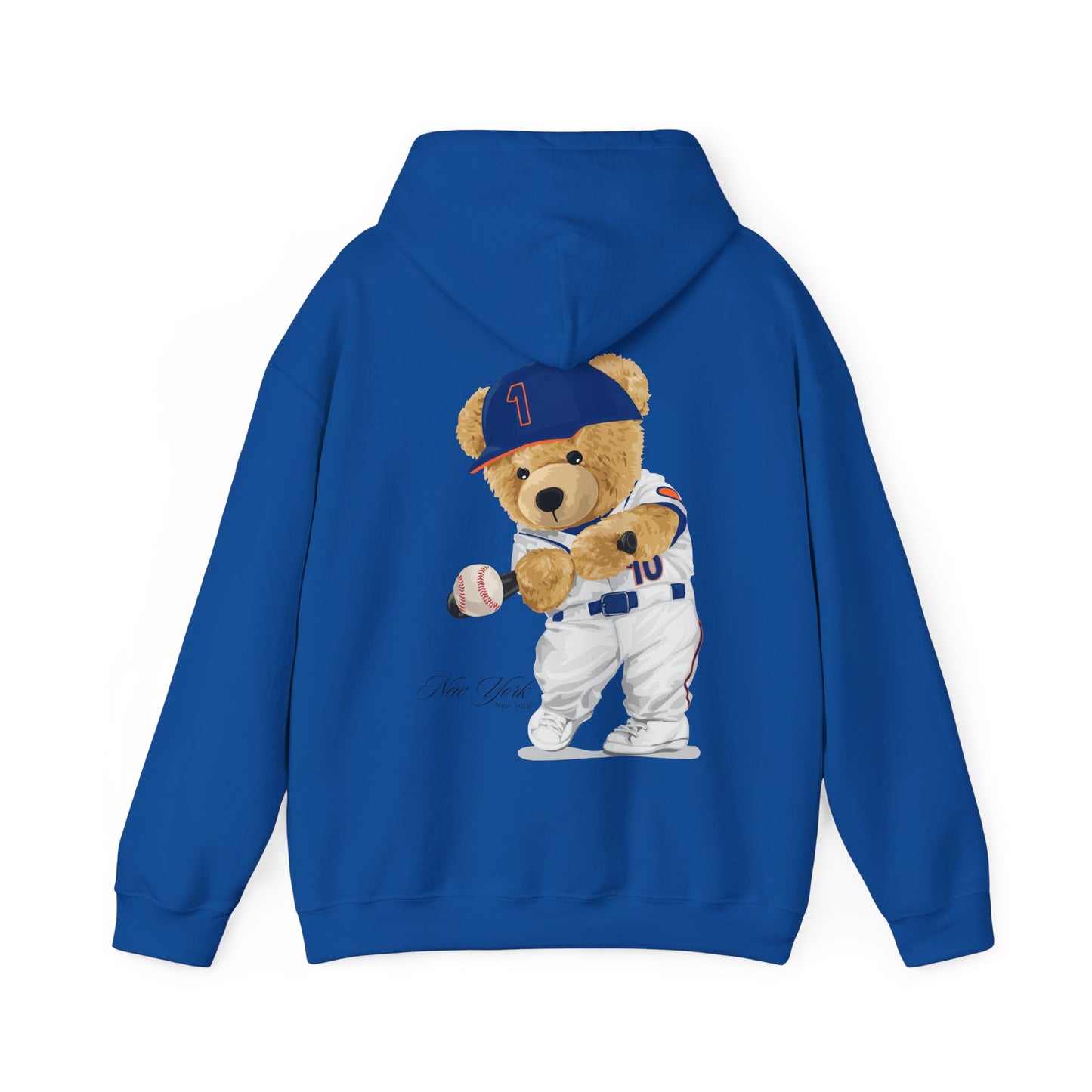 NEW YORK "QUEENS" BASEBALL TEDDY HOODIE