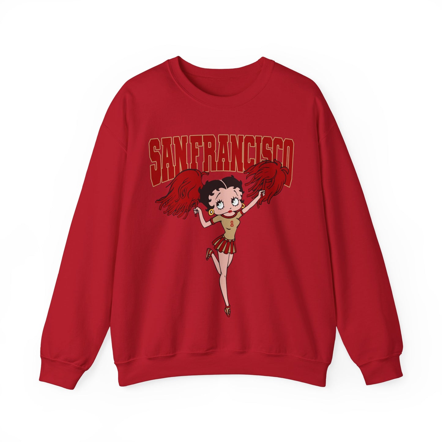 SAN FRANCISCO BETTY BOOP SWEATSHIRT