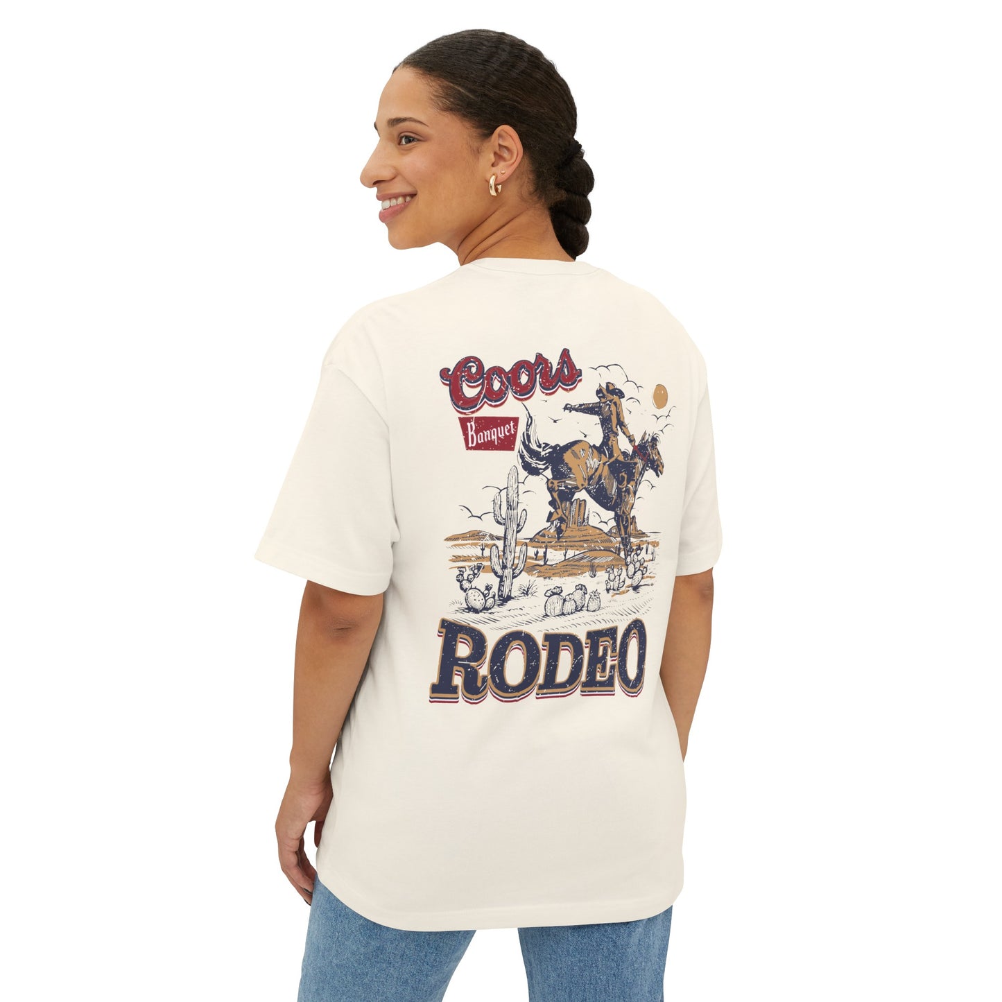 COORS RODEO BOXY TEE
