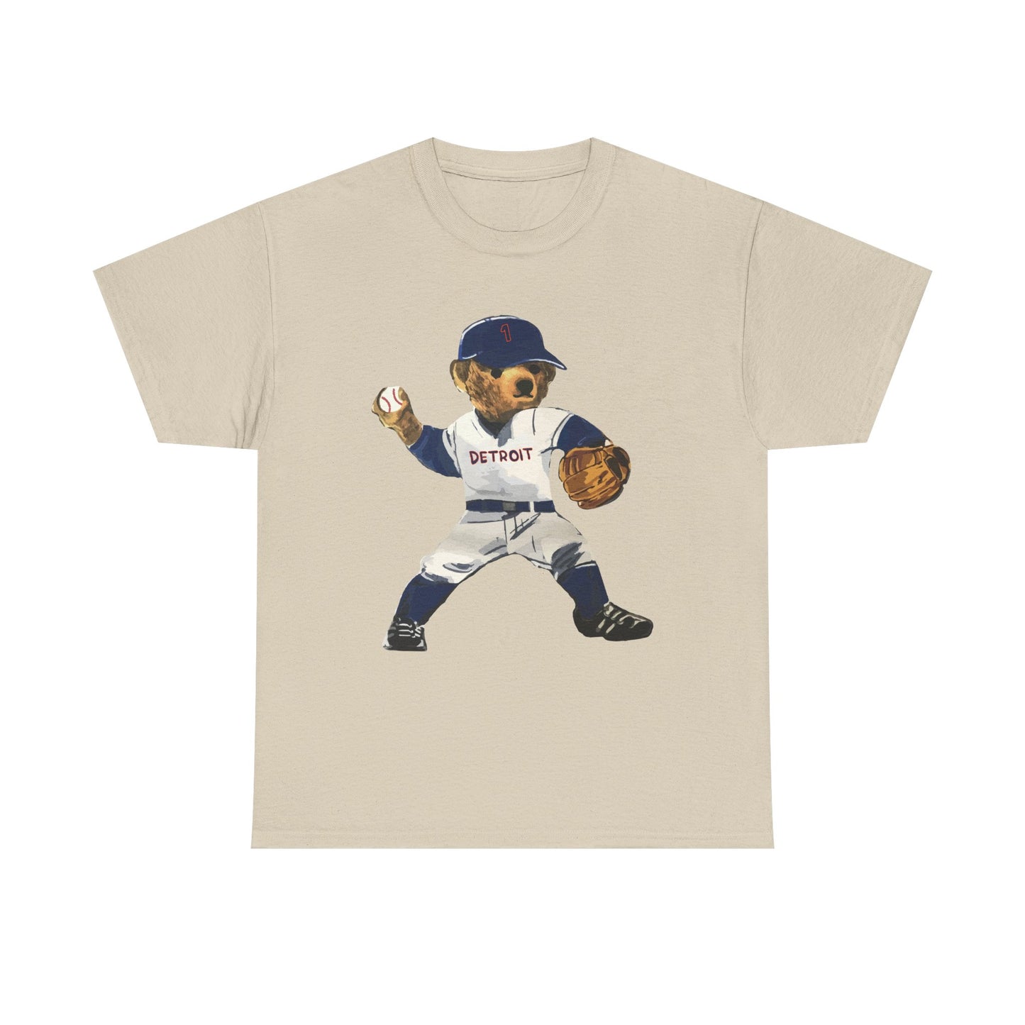DETROIT BASEBALL TEDDY T-SHIRT