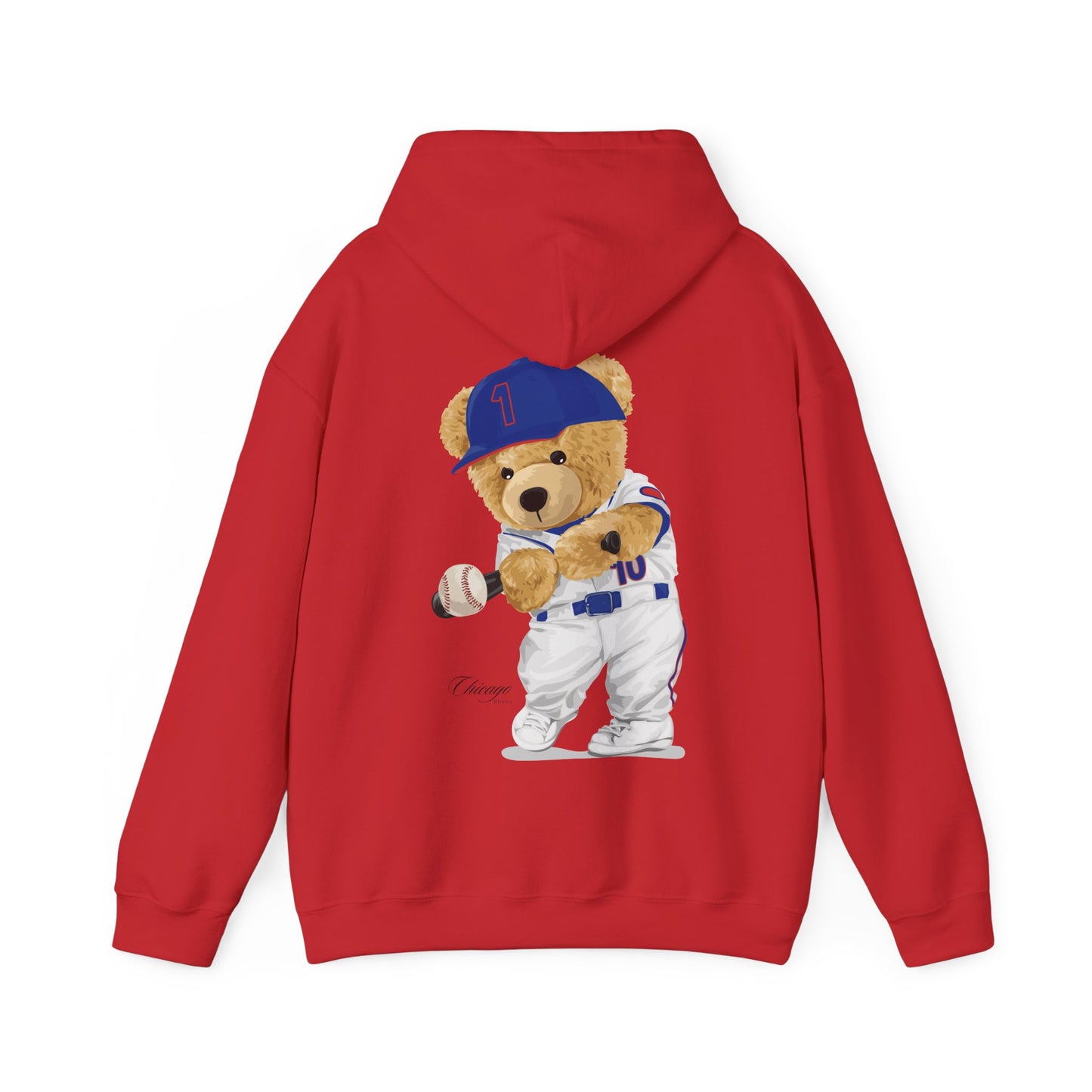 CHICAGO BASEBALL TEDDY HOODIE