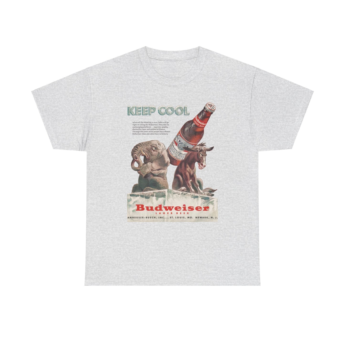 A COLD BUDWEISER TEE