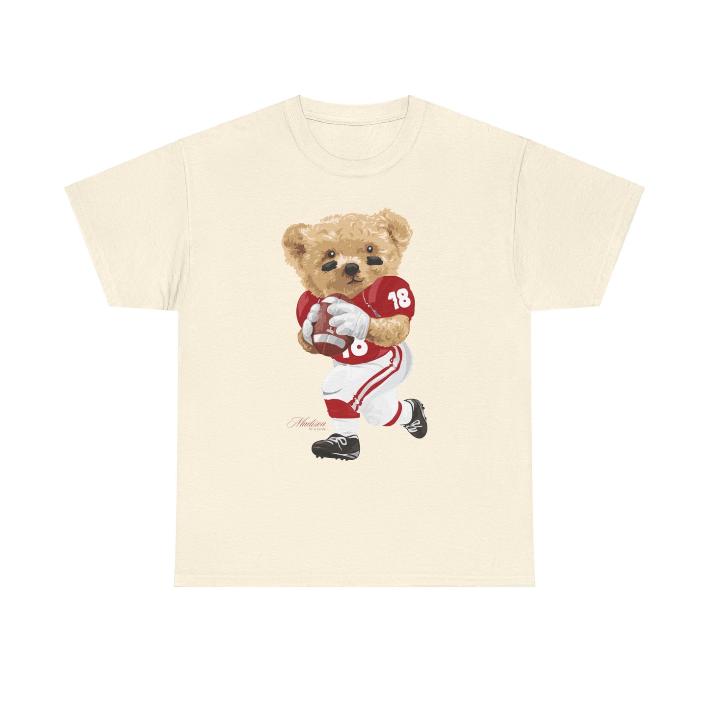 MADISON WISCONSIN TEDDY T-SHIRT