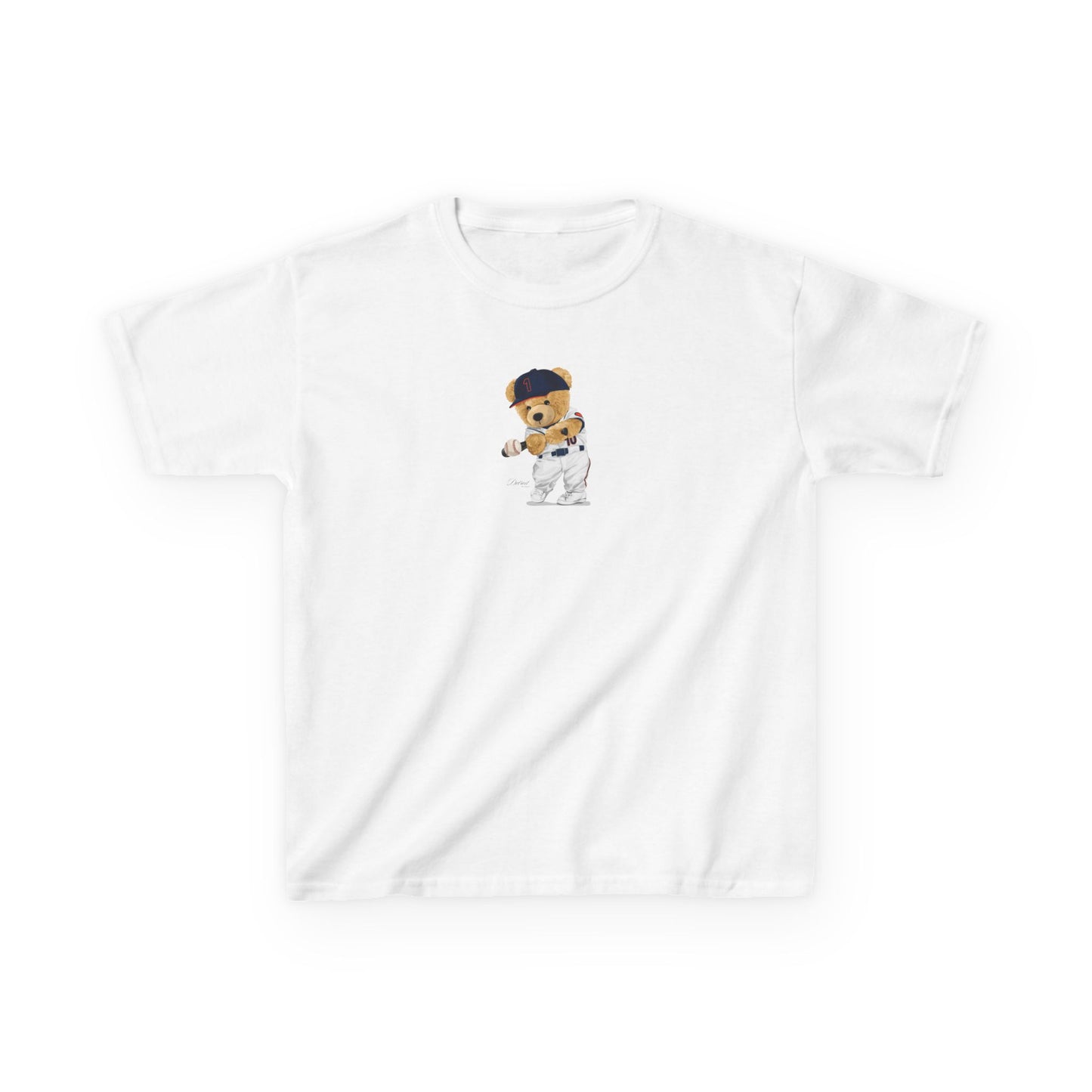 DETROIT BASEBALL TEDDY BABY TEE