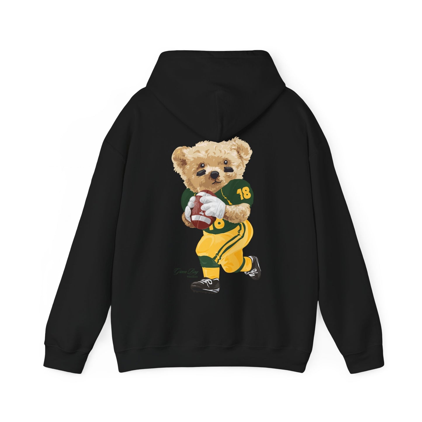 GREEN BAY WISCONSIN TEDDY HOODIE