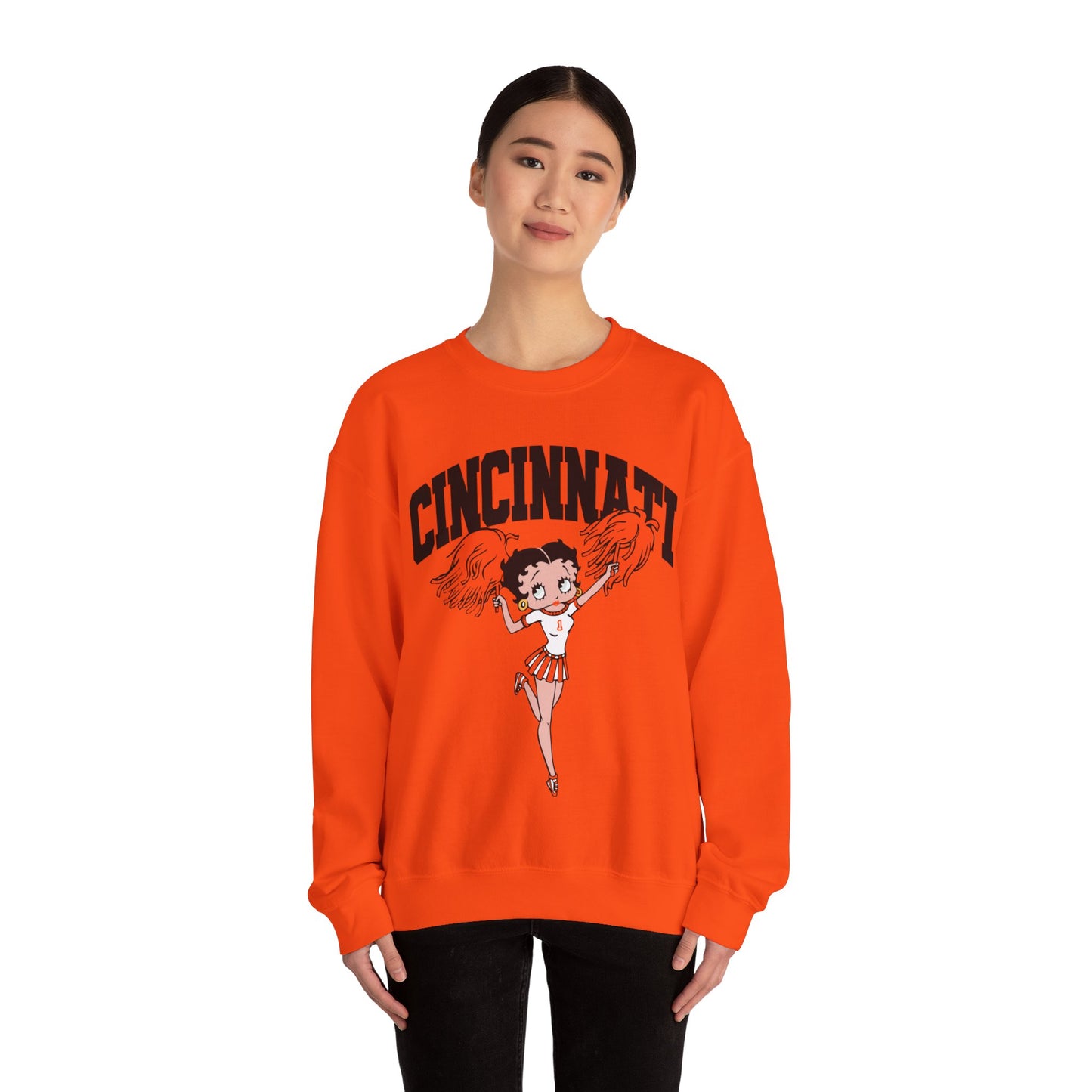 CINCINNATI BETTY BOOP SWEATSHIRT