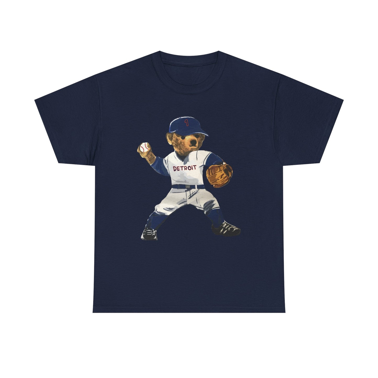 DETROIT BASEBALL TEDDY T-SHIRT