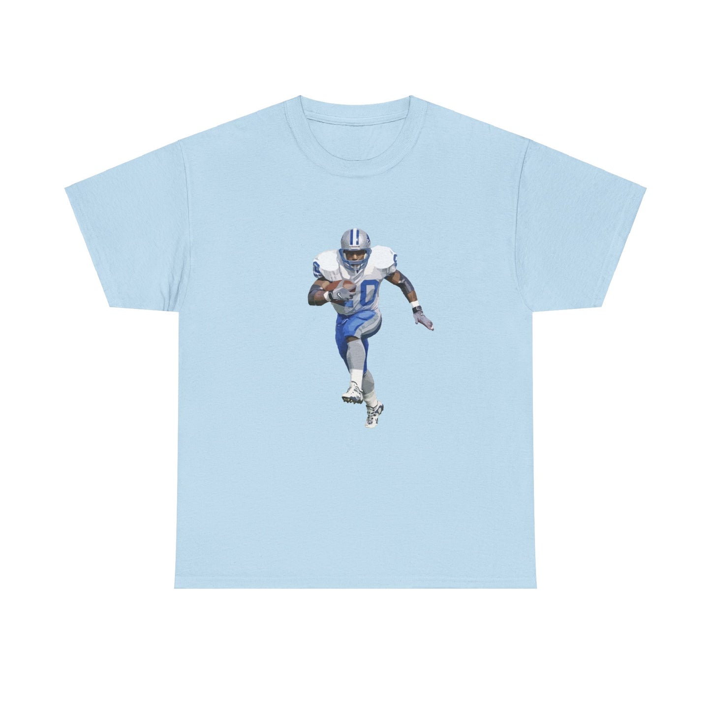PAINTED BARRY SANDERS TEE