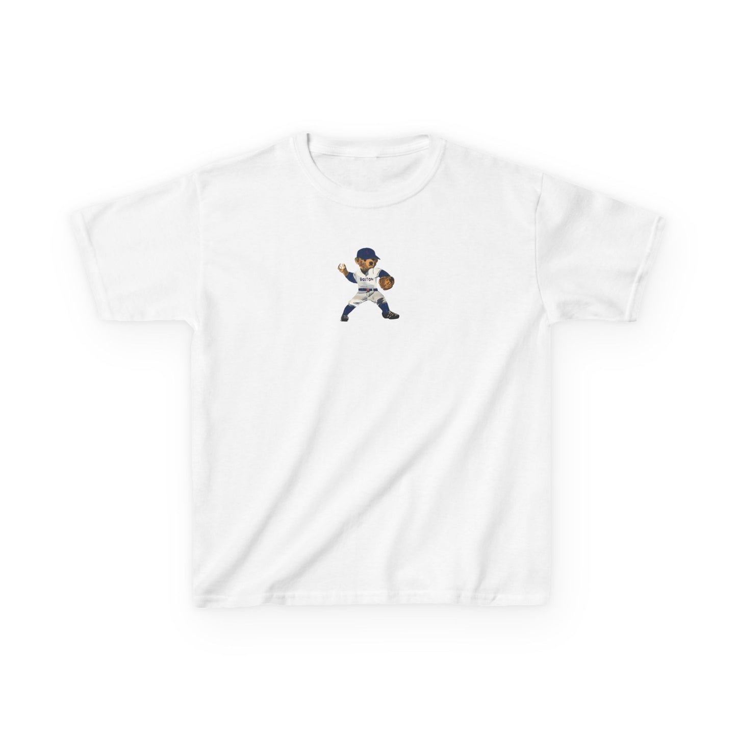 BOSTON BASEBALL TEDDY BABY TEE