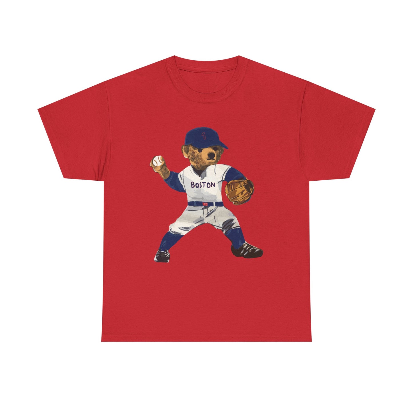 BOSTON BASEBALL TEDDY T-SHIRT
