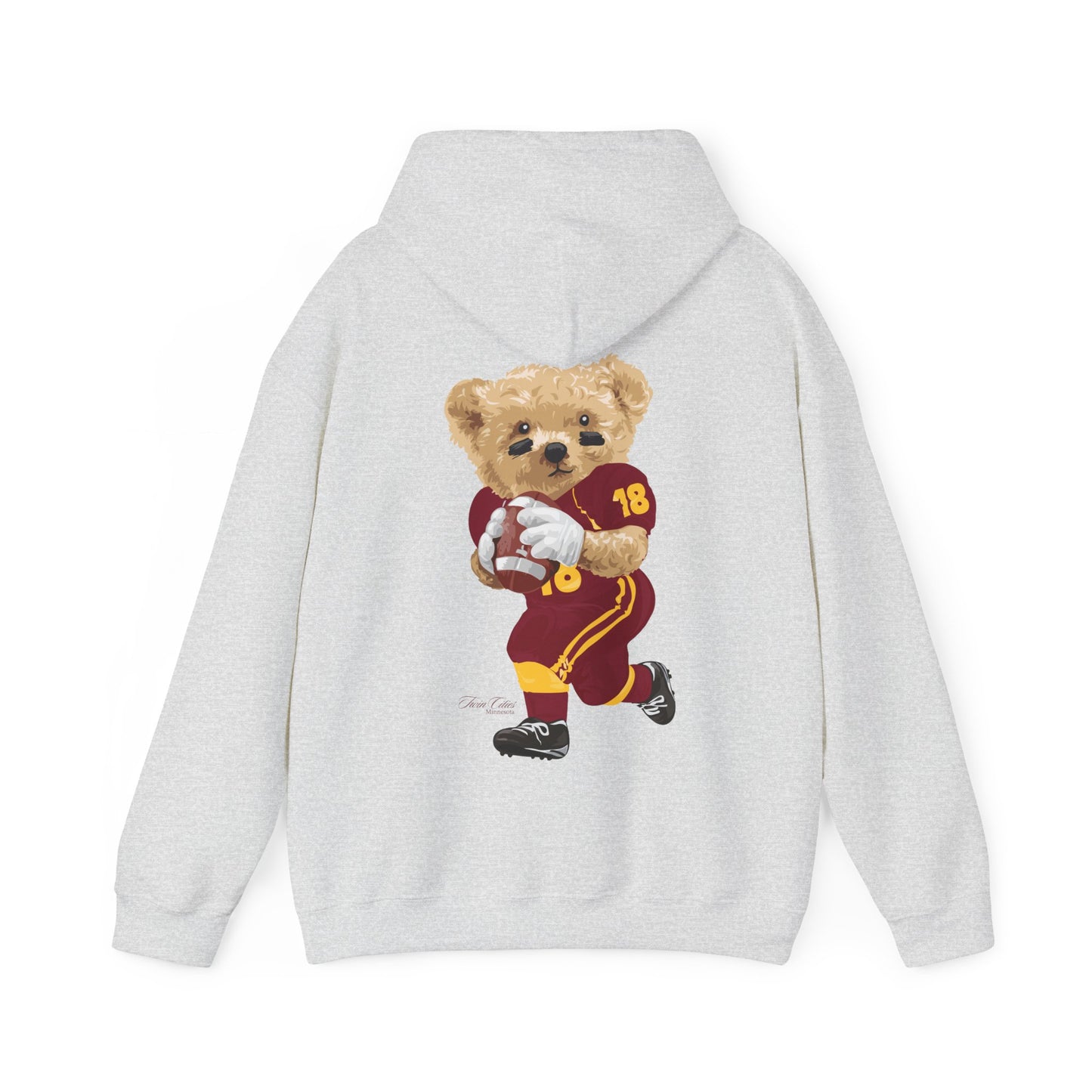 TWIN CITIES MINNESOTA TEDDY HOODIE