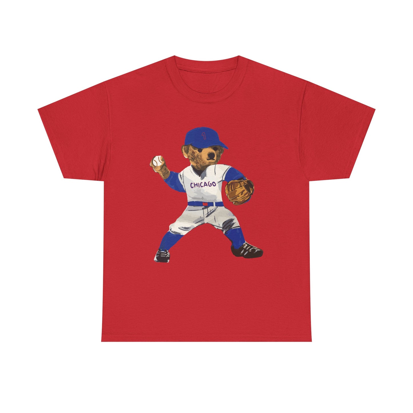 CHICAGO BASEBALL TEDDY T-SHIRT