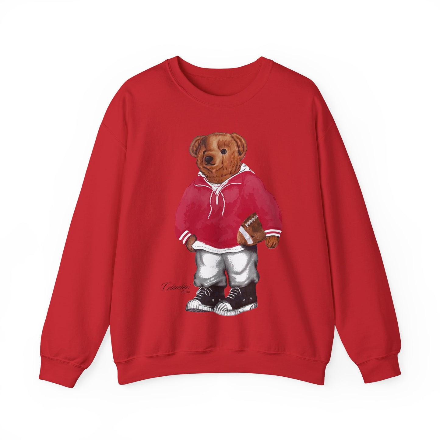 A SECOND COLUMBUS TEDDY SWEATSHIRT