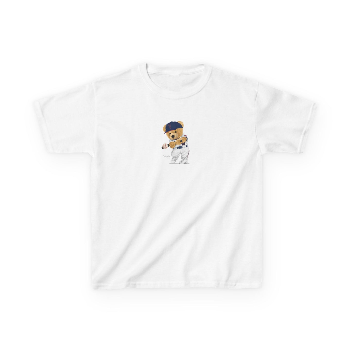 BOSTON BASEBALL TEDDY BABY TEE