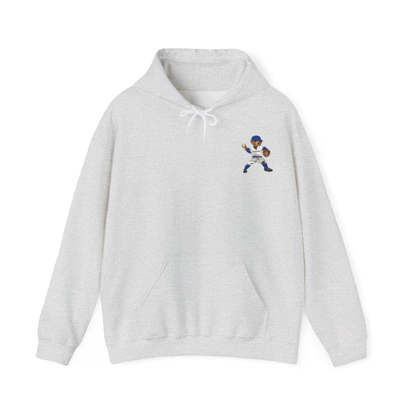 CHICAGO BASEBALL TEDDY HOODIE