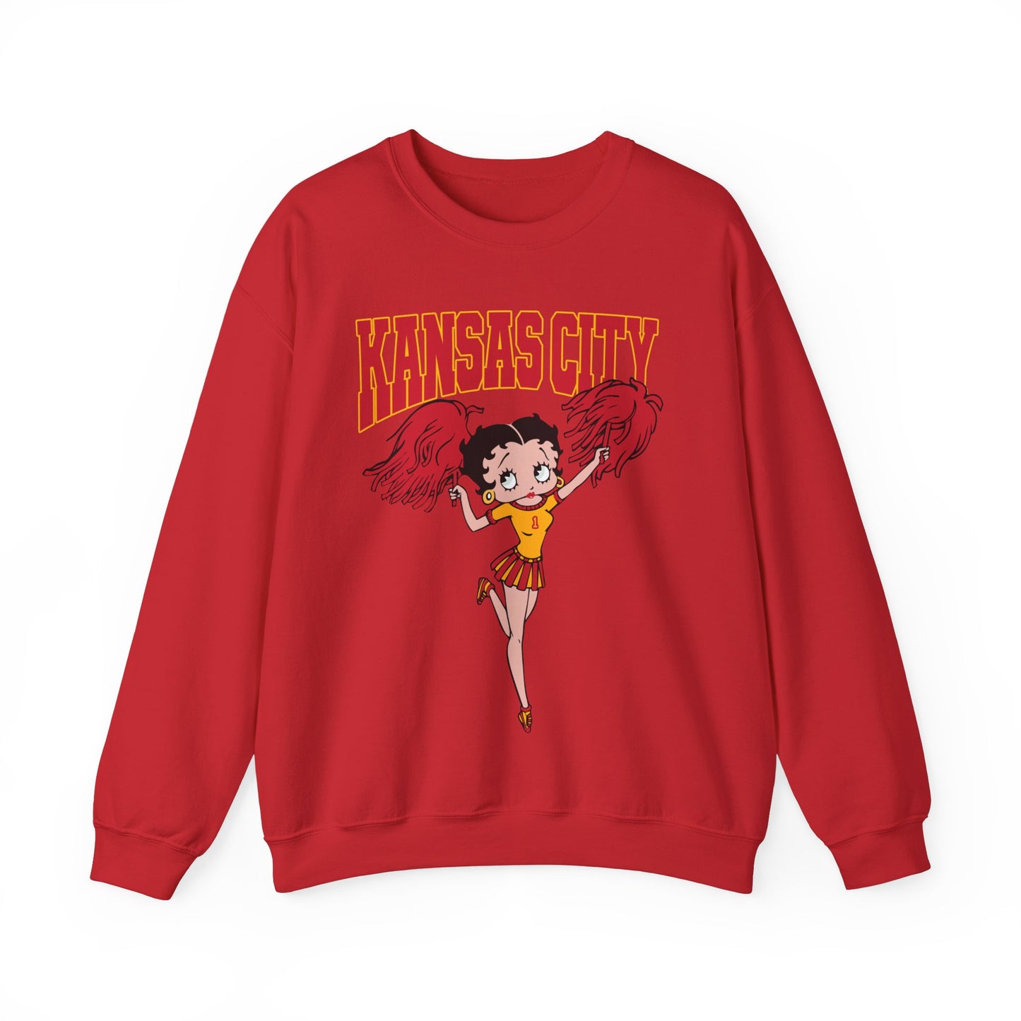 KANSAS CITY BETTY BOOP SWEATSHIRT