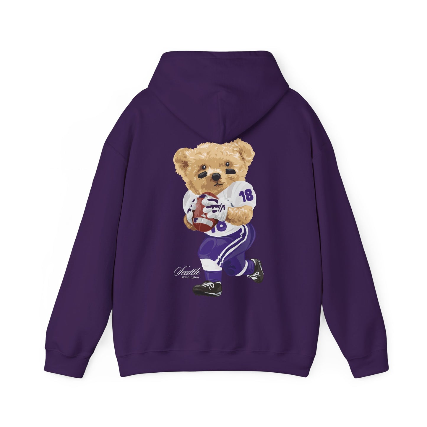 SEATTLE WASHINGTON TEDDY HOODIE