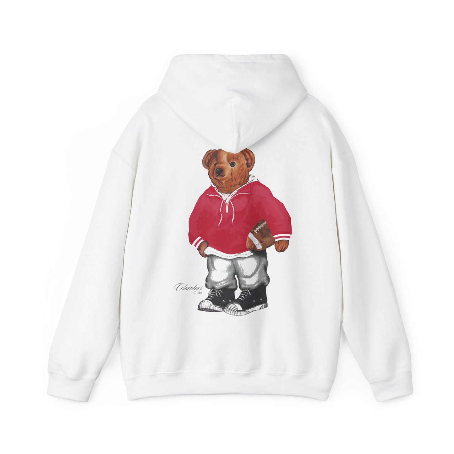 A SECOND COLUMBUS TEDDY HOODIE