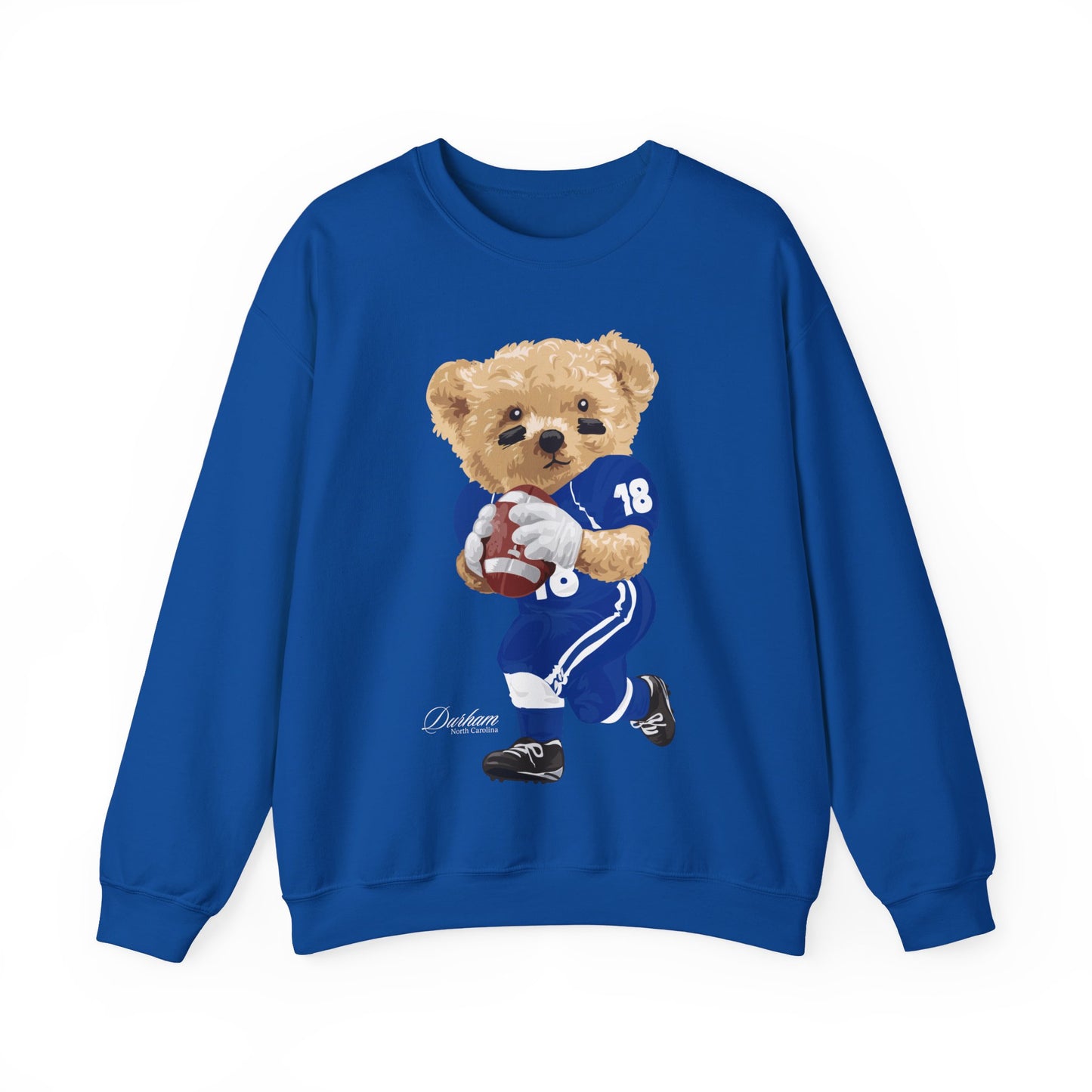 DURHAM, NORTH CAROLINA TEDDY SWEATSHIRT