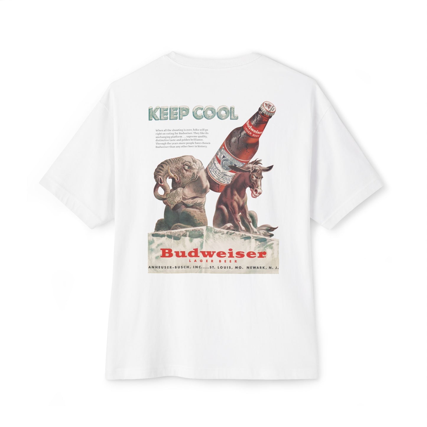 KEEP COOL BUDWEISER BOXY TEE