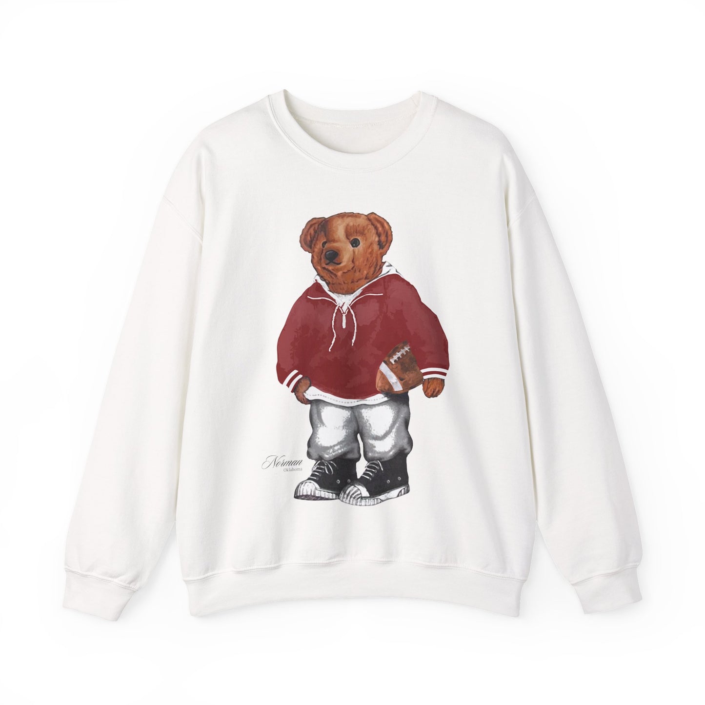 NORMAN, OKLAHOMA TEDDY SWEATSHIRT