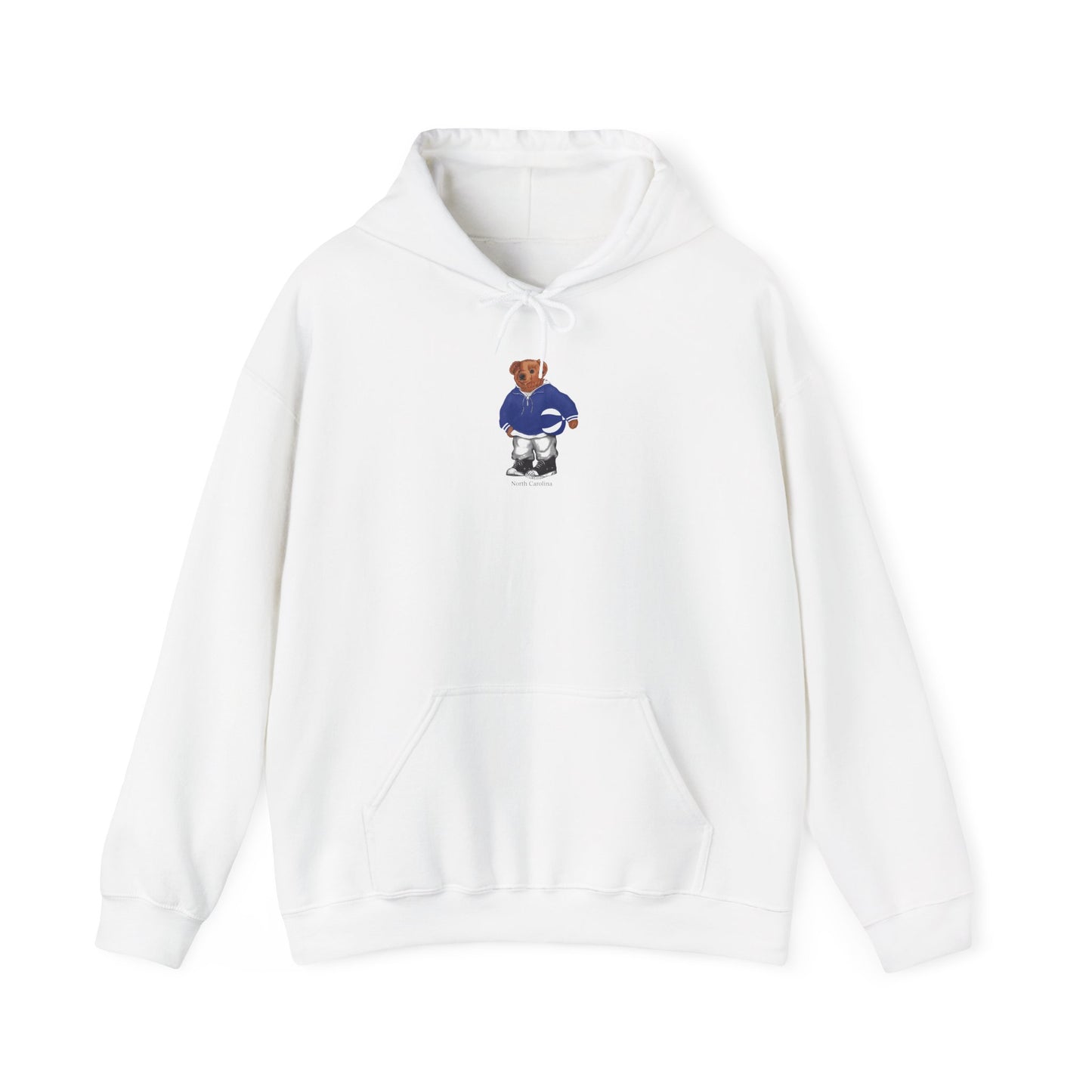 DURHAM NORTH CAROLINA BASKETBALL TEDDY HOODIE