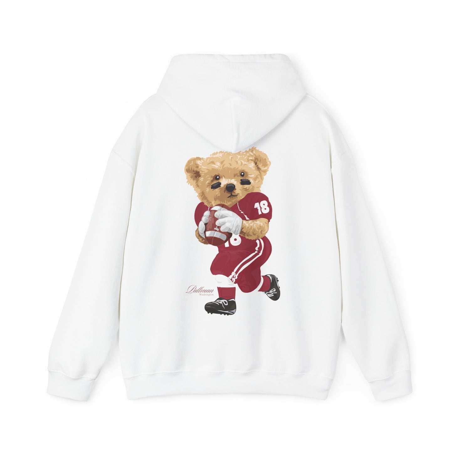 PULLMAN WASHINGTON TEDDY HOODIE