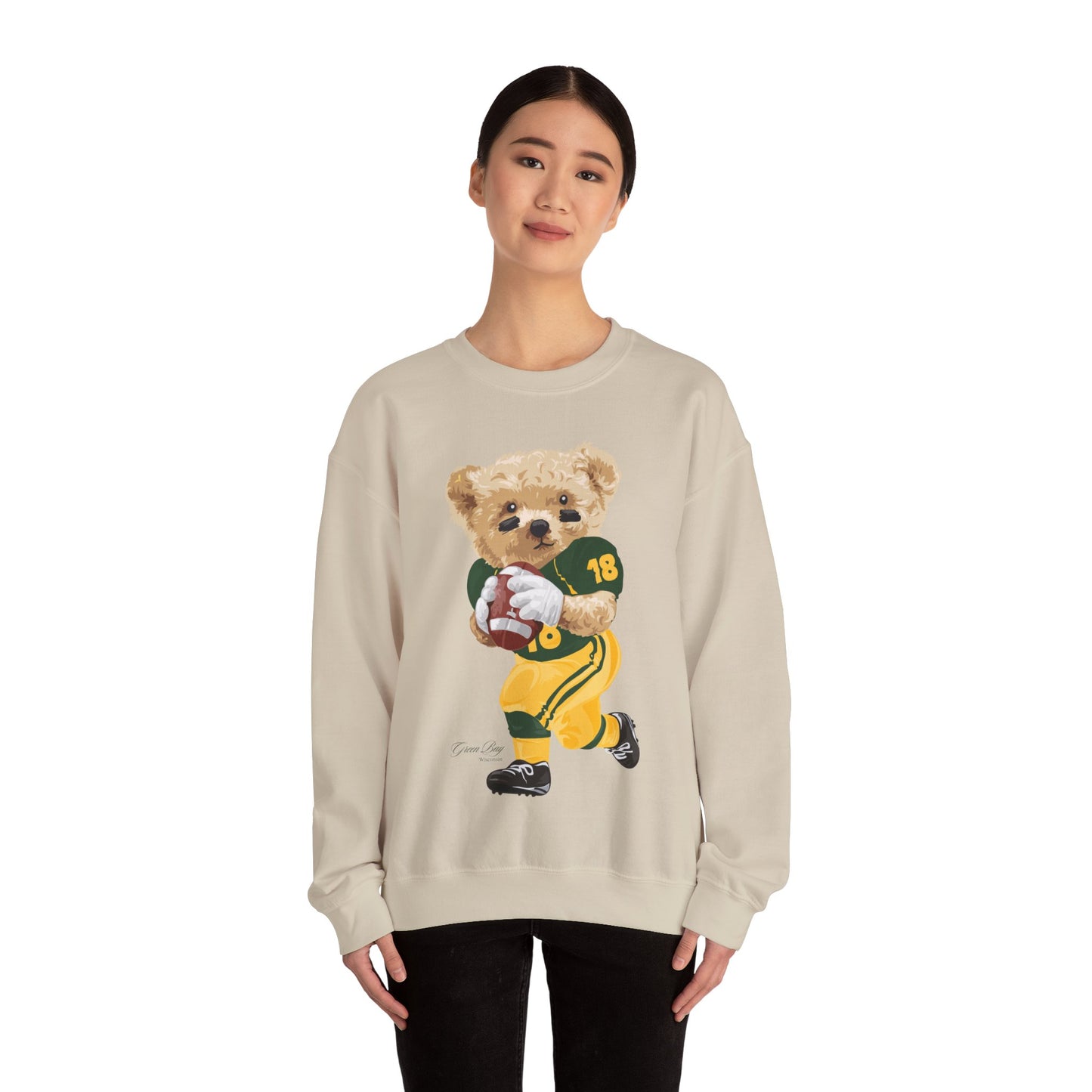 GREEN BAY WISCONSIN TEDDY SWEATSHIRT