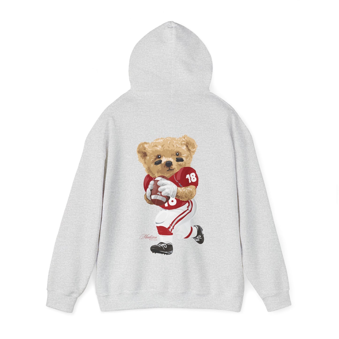 MADISON WISCONSIN TEDDY HOODIE