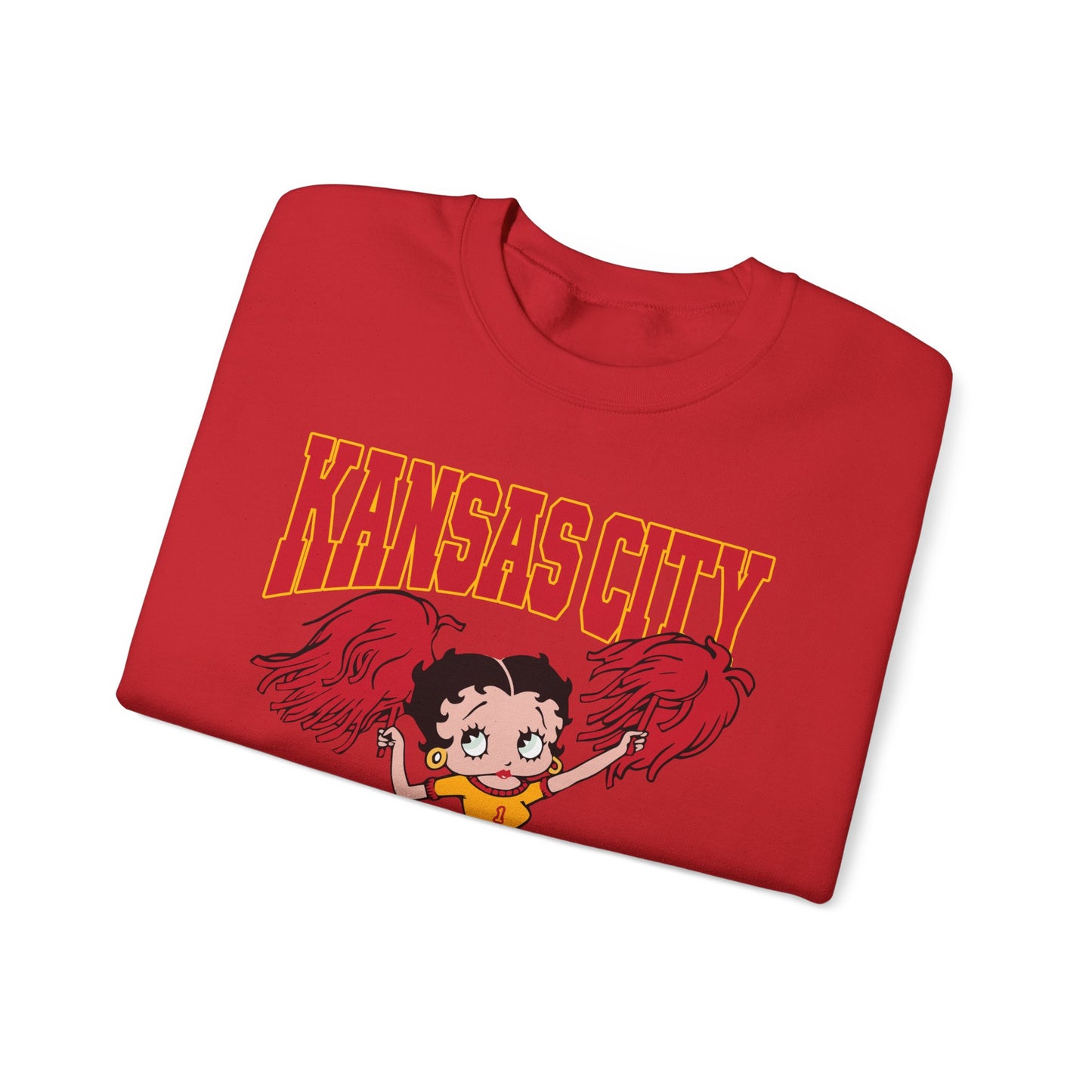 KANSAS CITY BETTY BOOP SWEATSHIRT