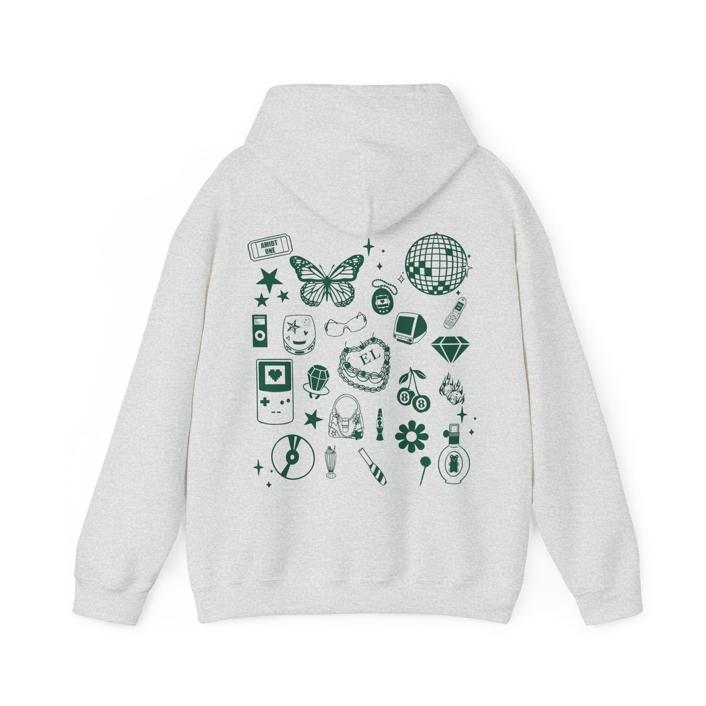 EAST LANSING COLLAGE HOODIE