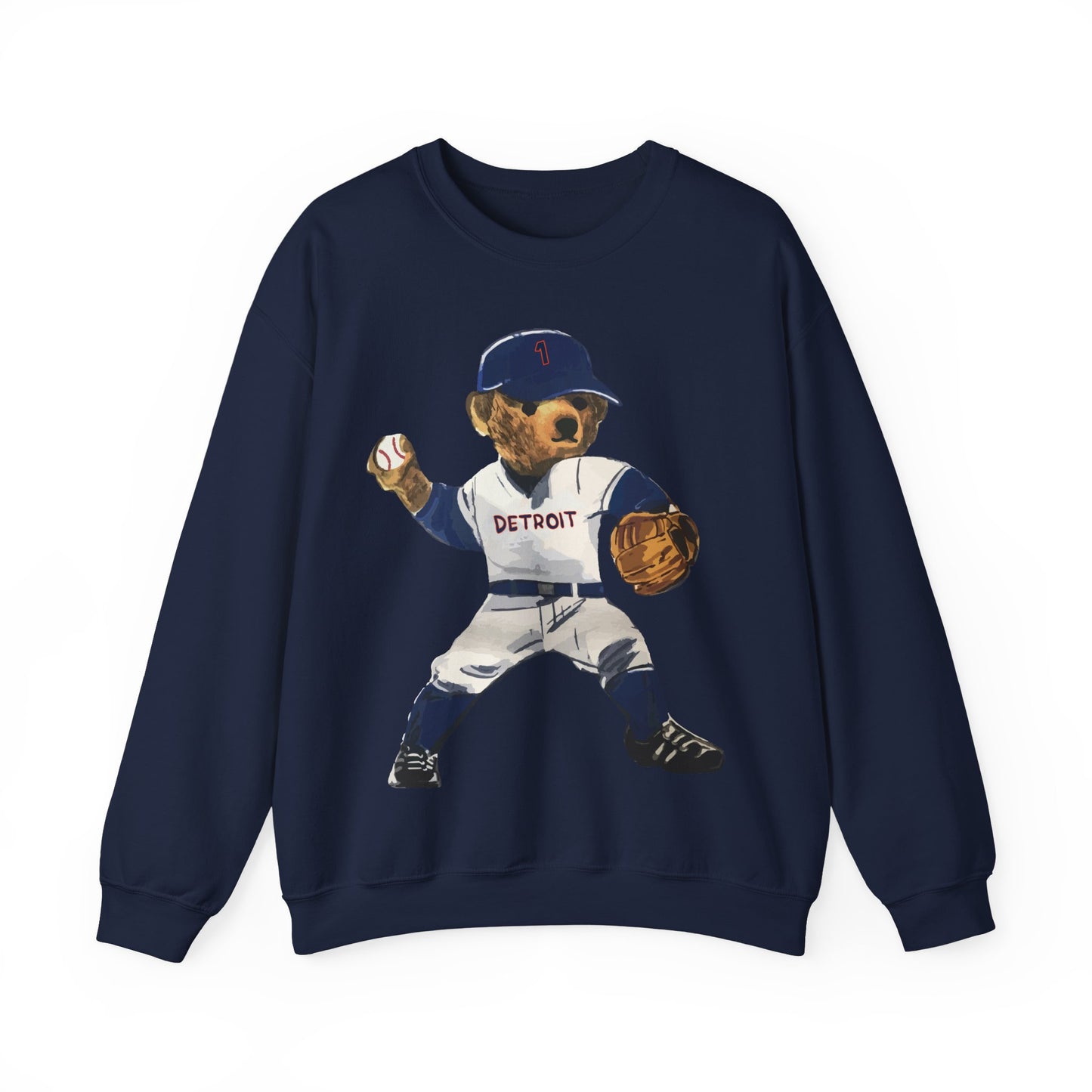DETROIT BASEBALL TEDDY SWEATSHIRT