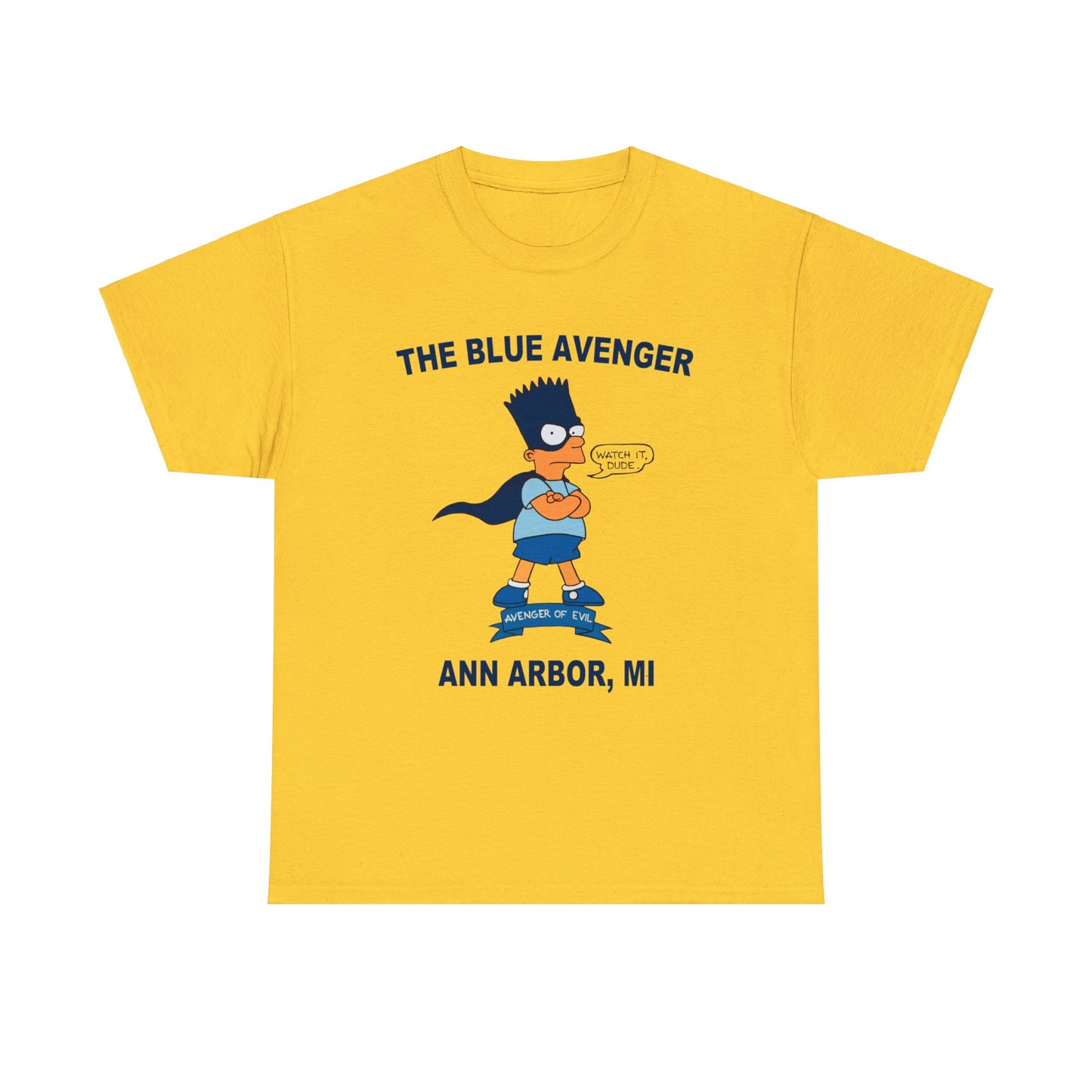 THE BLUE AVENGER T-SHIRT