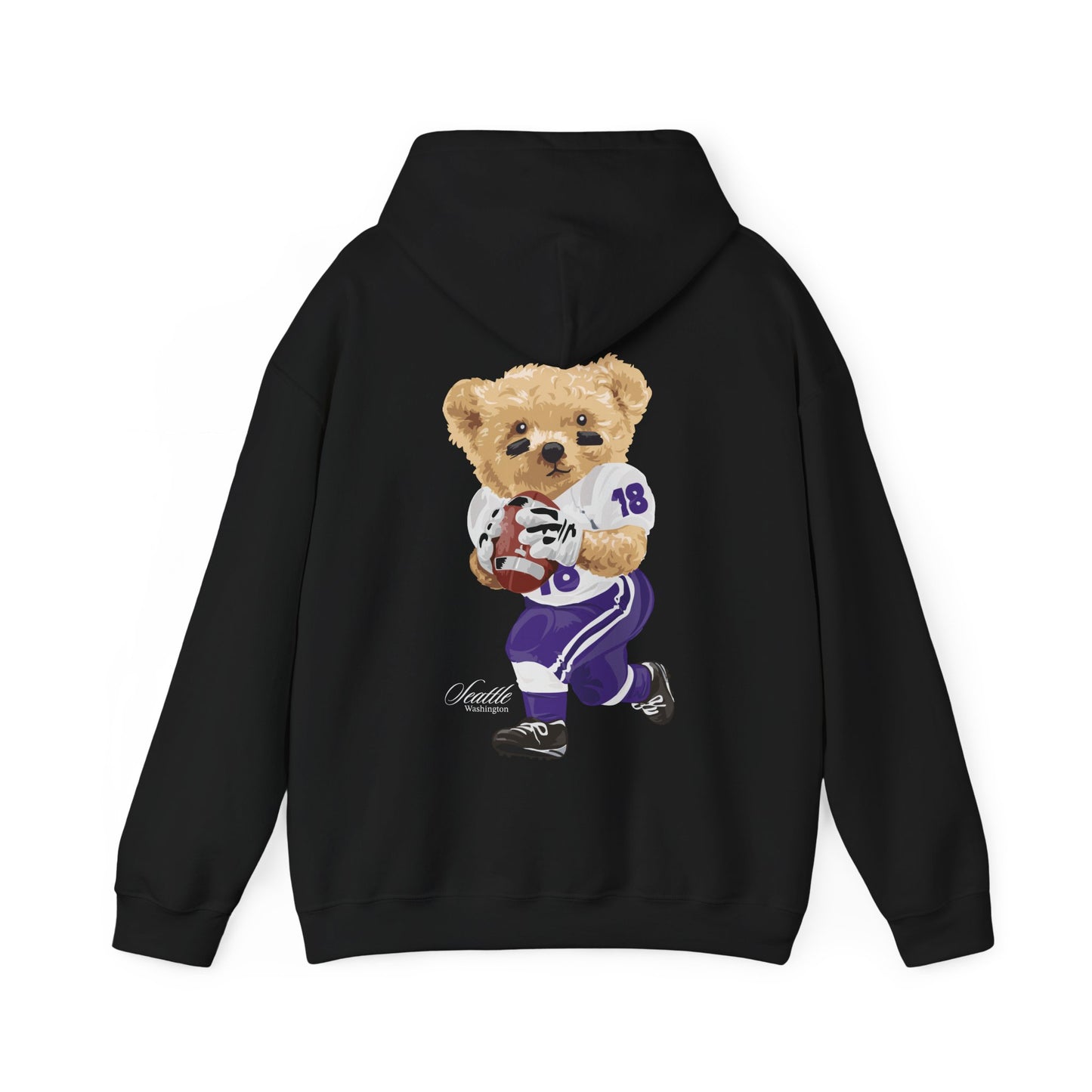 SEATTLE WASHINGTON TEDDY HOODIE