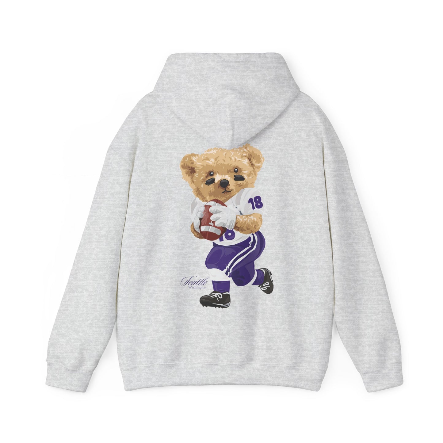 SEATTLE WASHINGTON TEDDY HOODIE