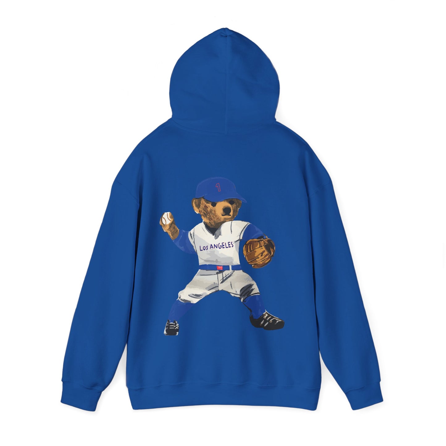 LOS ANGELES BASEBALL TEDDY HOODIE