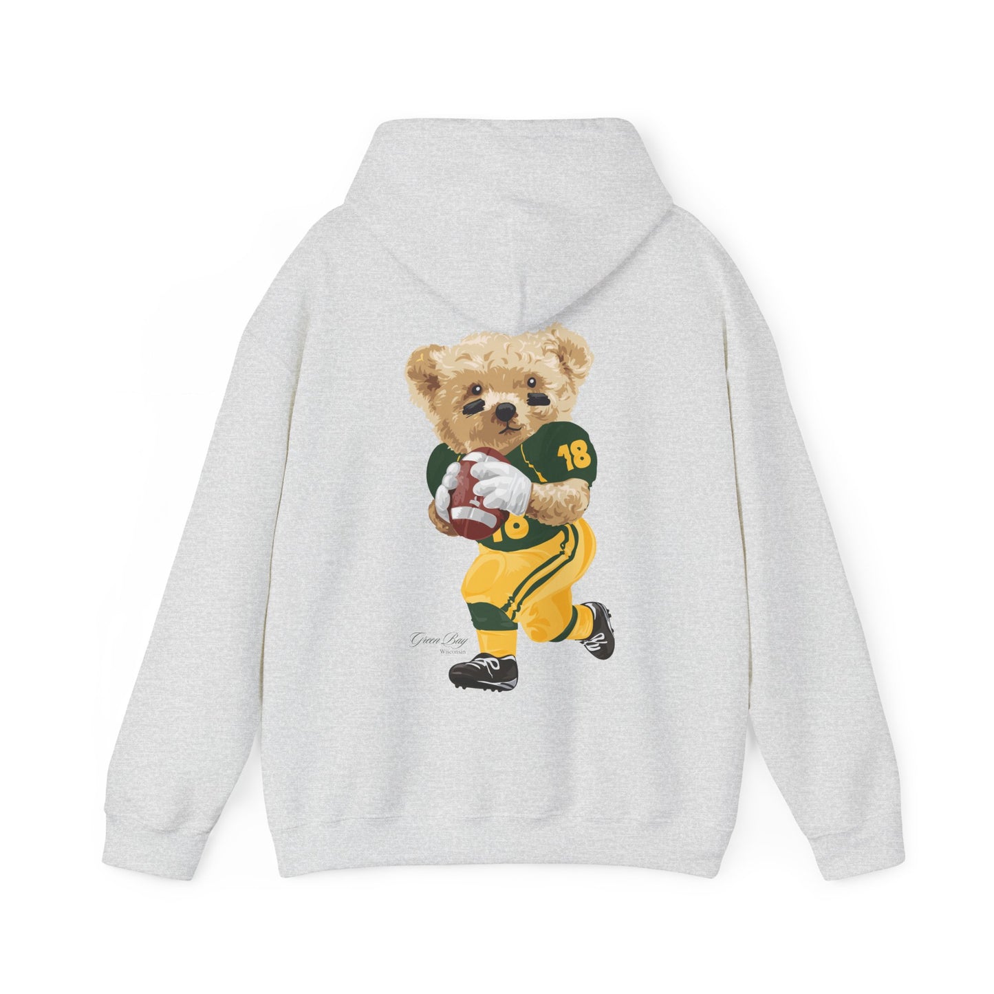 GREEN BAY WISCONSIN TEDDY HOODIE